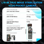 Videocamera d'azione 4K L19 con schermo touch 1,69 pollici
