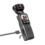 Videocamera d'azione 4K L19 con schermo touch da 1,69 pollici e connettività Wi-Fi, stabilizzazione dell'immagine e funzione VLOG, fotocamera tascabile., L19