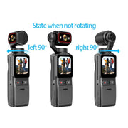 Videocamera d'azione 4K L19 con schermo touch da 1,69 pollici e connettività Wi-Fi, stabilizzazione dell'immagine e funzione VLOG, fotocamera tascabile., L19
