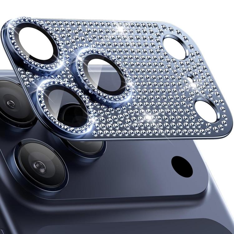 Pellicola per obiettivo fotografico Kalebol All-in-One Frosted Metal Armor Diamond-Shine, For iPhone 17 Pro Max, For iPhone 17 Pro