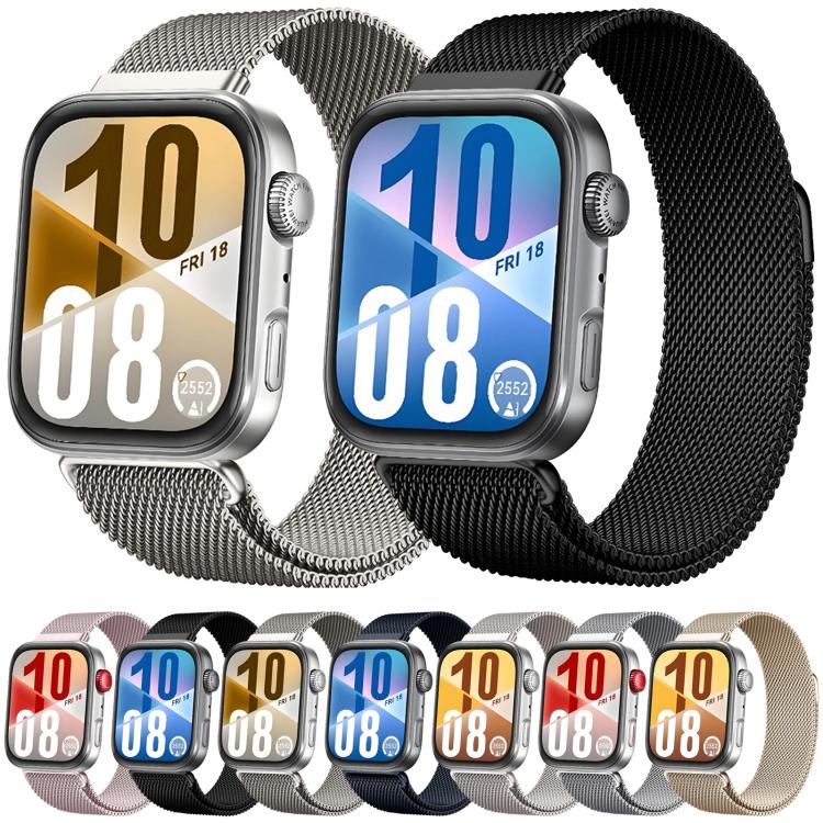 Cinturino per orologio Milanese magnetico in acciaio inossidabile, For Huawei Watch Fit 5 / Fit 5 Pro / Fit 4