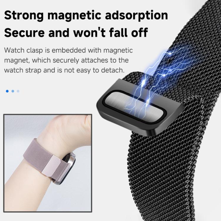Cinturino per orologio Milanese magnetico in acciaio inossidabile, For Huawei Watch Fit 5 / Fit 5 Pro / Fit 4