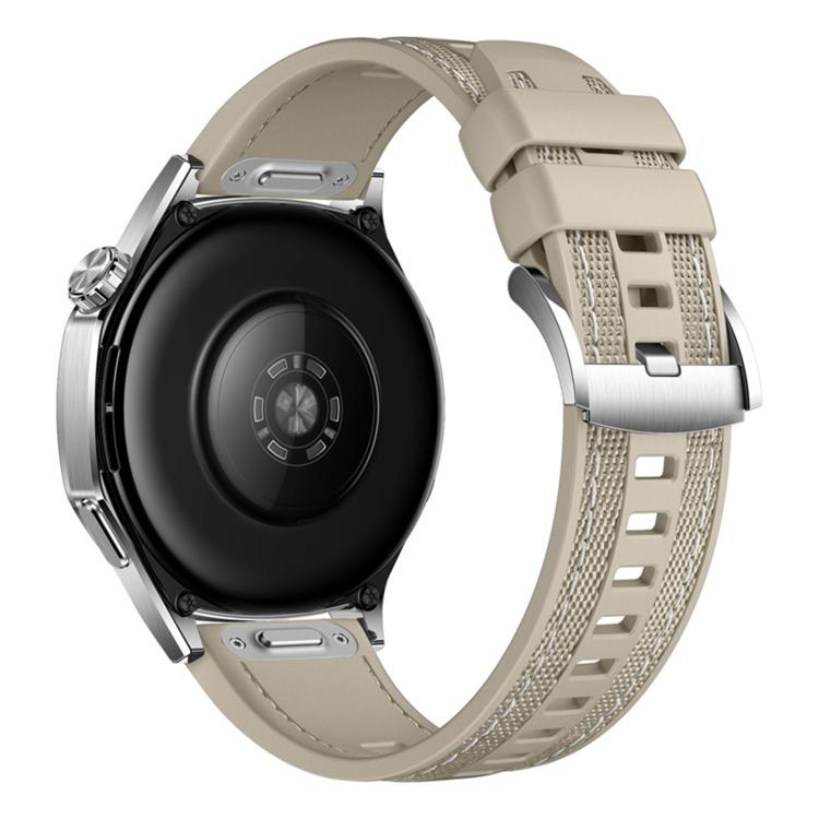 Cinturino per orologio in nylon composito con pulsante di sgancio rapido e gomma fluorurata., 22mm