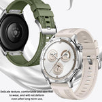 Cinturino per orologio in nylon composito con pulsante di sgancio rapido e gomma fluorurata., 22mm