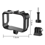 Telaio espandibile in plastica per fotocamera, gabbia per conigli, For Insta360 GO Ultra