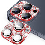 Pellicola per obiettivo fotografico Kalebol All-in-One Frosted Metal Armor Diamond-Shine, For iPhone 16 Pro Max, For iPhone 16 Pro, For iPhone 16 Plus