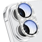 Pellicola per obiettivo fotografico Kalebol All-in-One Frosted Metal Armor Diamond-Shine, For iPhone 16 Pro Max, For iPhone 16 Pro, For iPhone 16 Plus