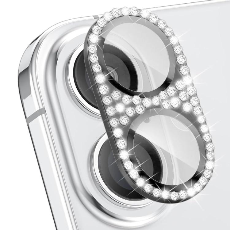 Pellicola per obiettivo fotografico Kalebol All-in-One Frosted Metal Armor Diamond-Shine, For iPhone 16 Pro Max, For iPhone 16 Pro, For iPhone 16 Plus