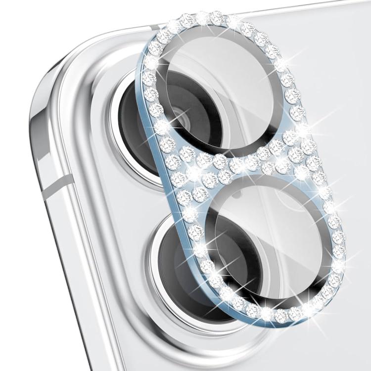 Pellicola per obiettivo fotografico Kalebol All-in-One Frosted Metal Armor Diamond-Shine, For iPhone 16 Pro Max, For iPhone 16 Pro, For iPhone 16 Plus