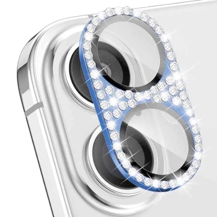 Pellicola per obiettivo fotografico Kalebol All-in-One Frosted Metal Armor Diamond-Shine, For iPhone 16 Pro Max, For iPhone 16 Pro, For iPhone 16 Plus