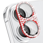 Pellicola per obiettivo fotografico Kalebol All-in-One Frosted Metal Armor Diamond-Shine, For iPhone 16 Pro Max, For iPhone 16 Pro, For iPhone 16 Plus