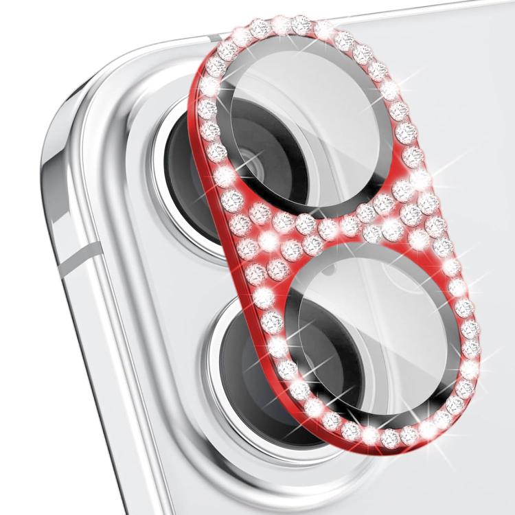 Pellicola per obiettivo fotografico Kalebol All-in-One Frosted Metal Armor Diamond-Shine, For iPhone 16, For iPhone 15 Pro Max, For iPhone 15 Pro