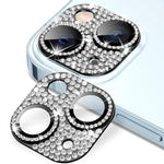 Pellicola per obiettivo fotografico Kalebol All-in-One Frosted Metal Armor Diamond-Shine, For iPhone 15 Plus, For iPhone 15, For iPhone 14 Plus