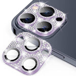 Pellicola per obiettivo fotografico Kalebol All-in-One Frosted Metal Armor Diamond-Shine, For iPhone 14, For iPhone 14 Pro, For iPhone 14 Pro Max