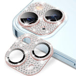 Pellicola per obiettivo fotografico Kalebol All-in-One Frosted Metal Armor Diamond-Shine, For iPhone 14, For iPhone 14 Pro, For iPhone 14 Pro Max