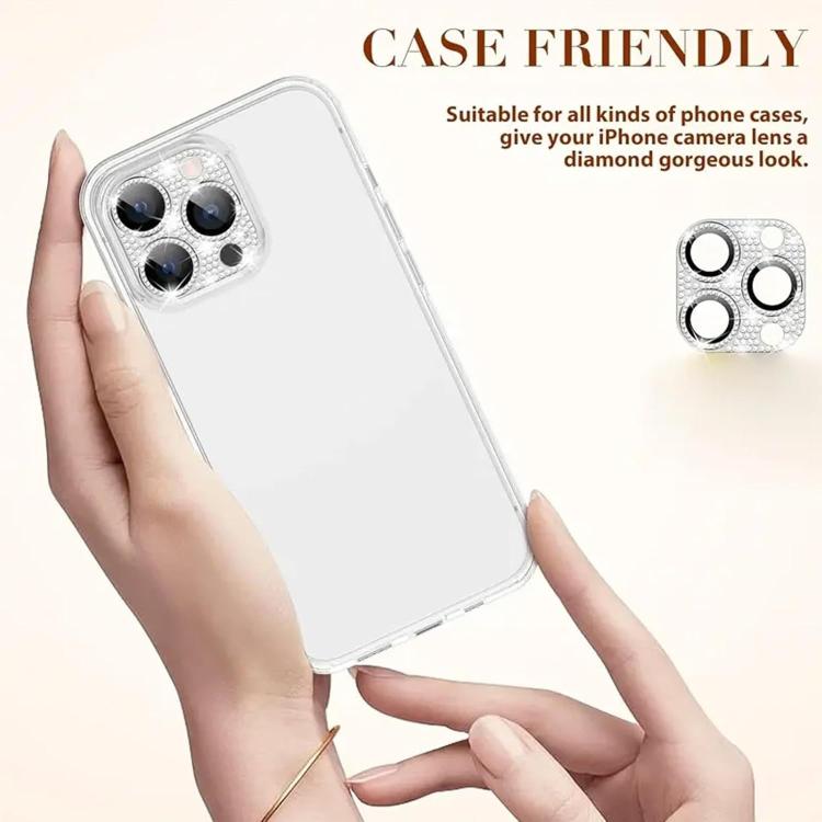 Pellicola per obiettivo fotografico Kalebol All-in-One Frosted Metal Armor Diamond-Shine, For iPhone 13 Pro Max, For iPhone 13 Pro, For iPhone 13