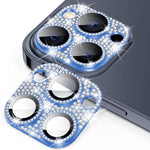 Pellicola per obiettivo fotografico Kalebol All-in-One Frosted Metal Armor Diamond-Shine, For iPhone 13 Pro Max, For iPhone 13 Pro, For iPhone 13