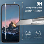 10 pezzi Pellicola adesiva in vetro temperato HD ad alto contenuto di alluminio, spessa, con effetto arco 3D, per mezzo schermo, senza bordo bianco, For Samsung Galaxy A57 5G, For Samsung Galaxy A37 5G, For Samsung Galaxy A27 5G                        ...
