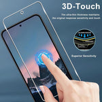 10 pezzi Pellicola adesiva in vetro temperato HD ad alto contenuto di alluminio, spessa, con effetto arco 3D, per mezzo schermo, senza bordo bianco, For Samsung Galaxy A57 5G, For Samsung Galaxy A37 5G, For Samsung Galaxy A27 5G                        ...