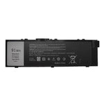 Batteria da 7800 mAh per laptop Dell Precision 7510 / 7520, MFKVP