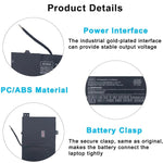 Batterie per laptop da 3454 mAh per HP Envy 13-ah1002TX, KC04XL