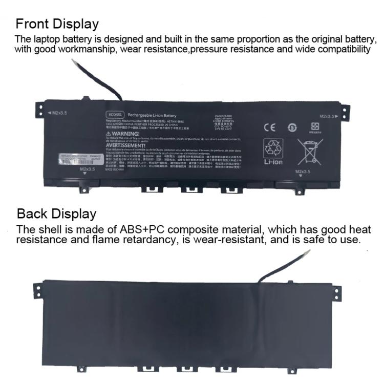 Batterie per laptop da 3454 mAh per HP Envy 13-ah1002TX, KC04XL