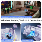 Controller di gioco con joystick Hall per Switch e PC