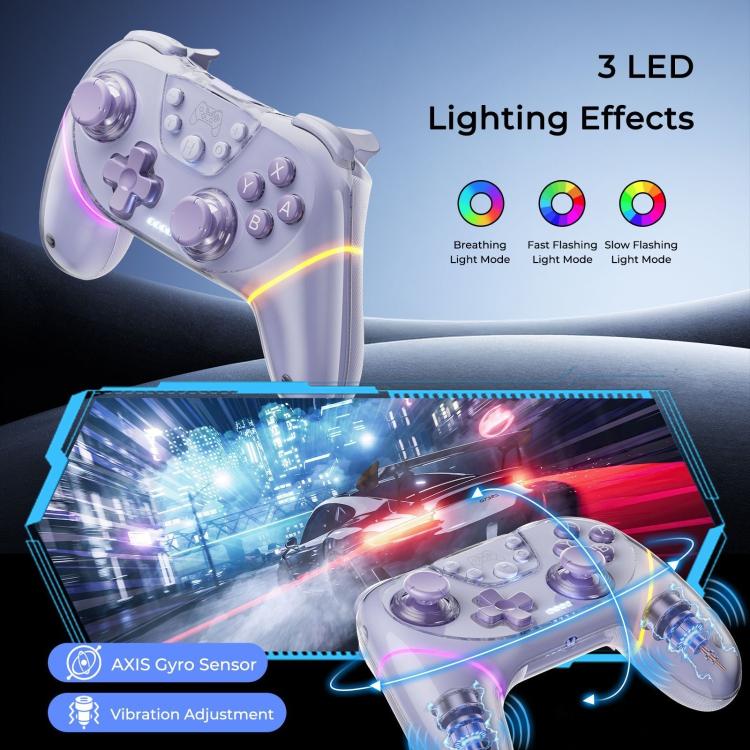 Controller di gioco con joystick Hall per Switch e PC