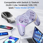Controller di gioco con joystick Hall per Switch e PC