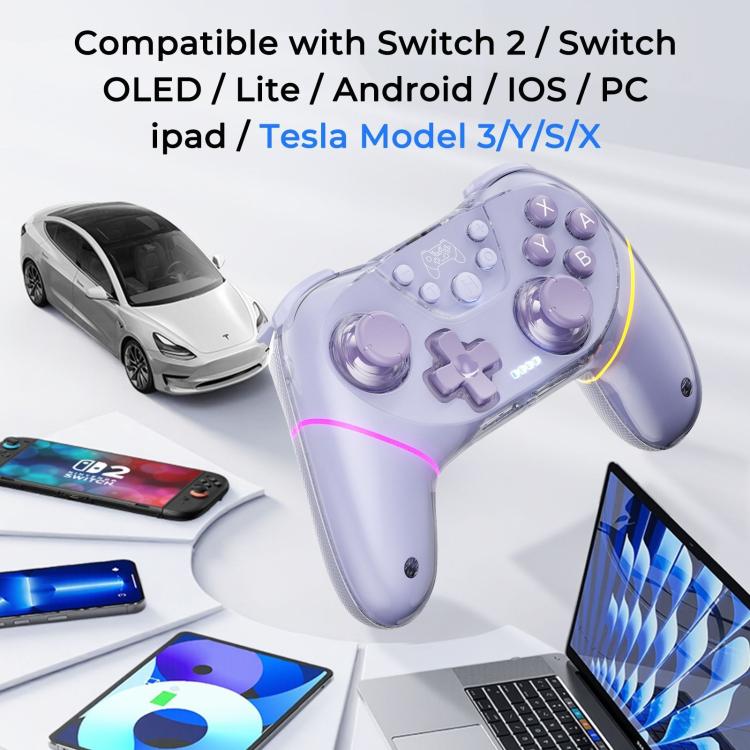 Controller di gioco con joystick Hall per Switch e PC