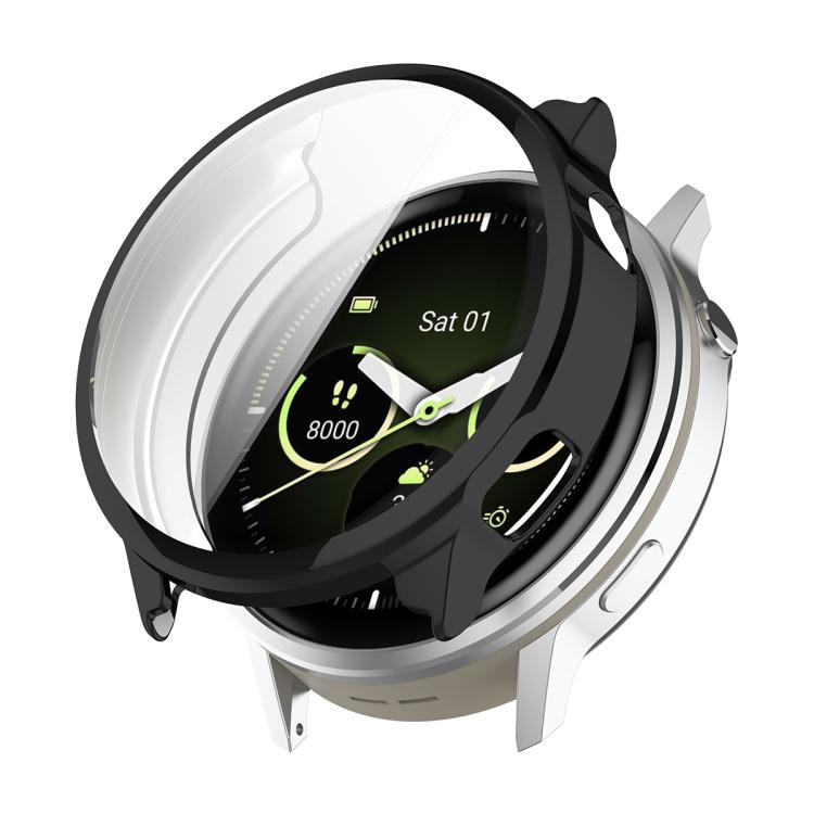 ENKAY Hat-Prince Cover per orologio con copertura completa in TPU galvanizzato e protezione dello schermo, For Garmin Venu 4 45mm, For Garmin Venu 4 41mm