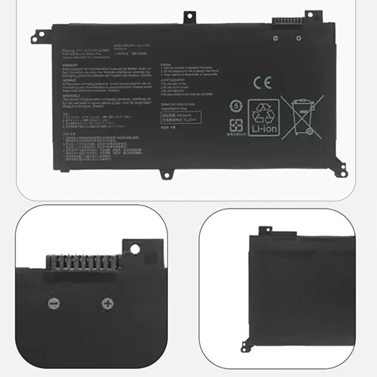Batteria per laptop da 3653 mAh per Asus Mars15 / Mars15(VX60GT9300) / Mars15(VX60GT9750), B31N1732
