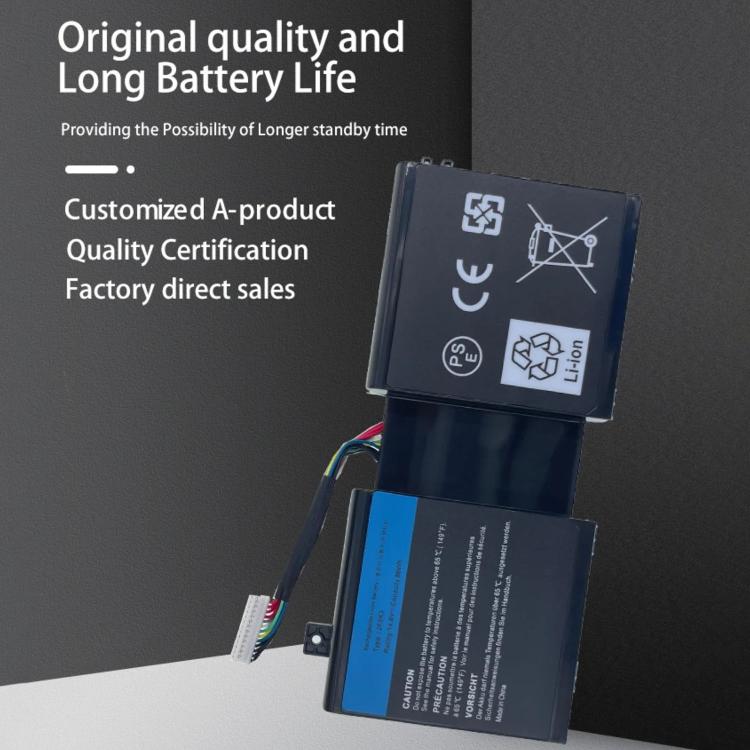 Batteria da 5500 mAh per laptop Dell Alienware 17 / Alienware 18, 2F8K3