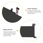 Batteria per laptop da 4030 mAh per Lenovo Ideapad 320-14AST-15IKB-15IAP-15AST-15ABR, L16C2PB2