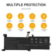Batteria per laptop da 4030 mAh per Lenovo Ideapad 320-14AST-15IKB-15IAP-15AST-15ABR, L16C2PB2
