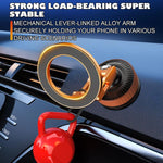 Supporto magnetico pieghevole per telefono da cruscotto con ventosa per auto K7, K7