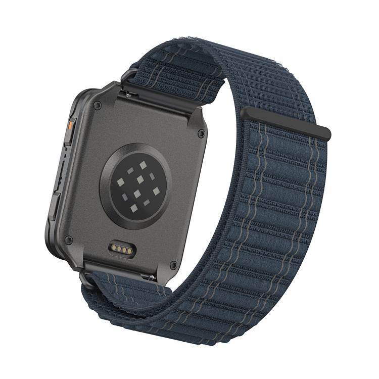 Cinturino per orologio in nylon con motivo a onde di montagna., For Garmin Venu X1