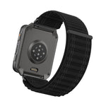 Cinturino per orologio in nylon con motivo a onde di montagna., For Garmin Venu X1