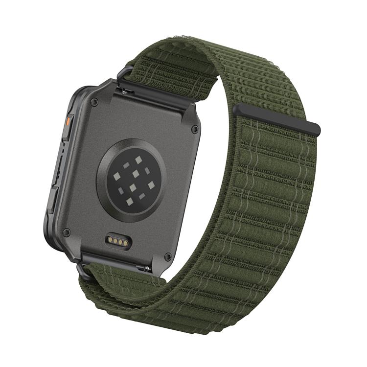 Cinturino per orologio in nylon con motivo a onde di montagna., For Garmin Venu X1