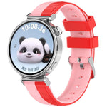 Cinturino per orologio in silicone bicolore con texture effetto cristallo di ghiaccio, giunzione a sinistra e a destra., 18mm