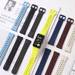 Cinturino per orologio in silicone con fibbia ad ardiglione e fori rotondi in tinta, For Huawei Band 10 / 9 / 8