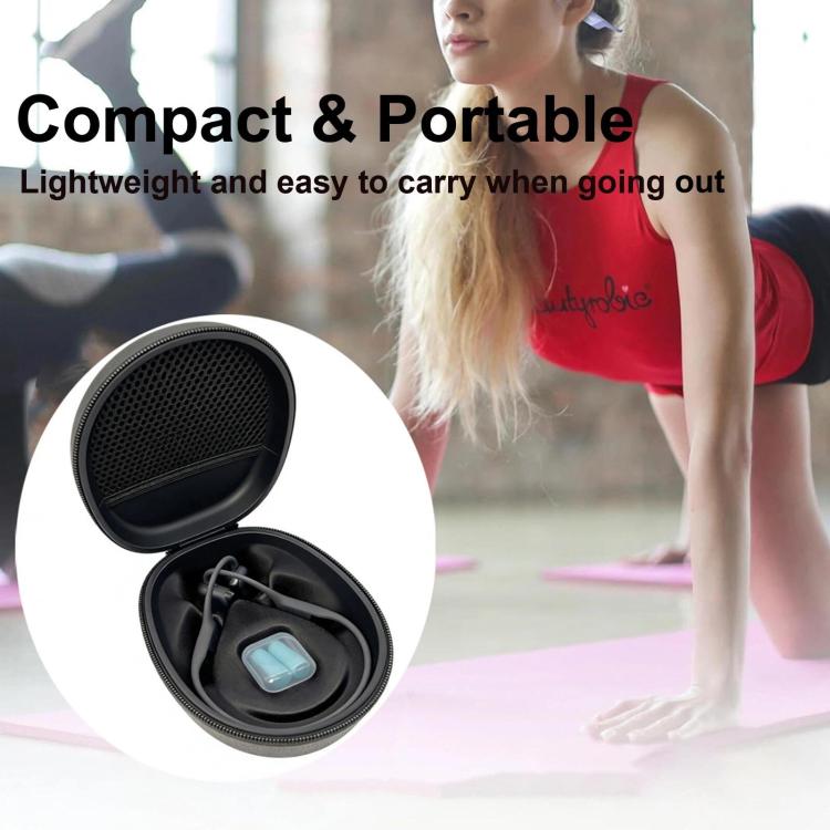 Custodia rigida per cuffie wireless portatili a conduzione ossea AfterShokz Trekz Air / Aeropex.