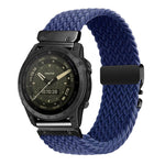 Cinturino in nylon intrecciato con fibbia a sgancio rapido tipo paracadute., For Gamin 22mm, For Gamin 26mm