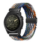 Cinturino in nylon intrecciato con fibbia a sgancio rapido tipo paracadute., For Gamin 22mm, For Gamin 26mm