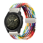 Cinturino in nylon intrecciato con fibbia a sgancio rapido tipo paracadute., For Gamin 20mm