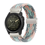 Cinturino in nylon intrecciato con fibbia a sgancio rapido tipo paracadute., For Gamin 20mm