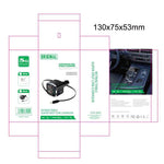 Cavo Type-C 40 cm con caricabatterie auto USB PD3.0 QC3.0