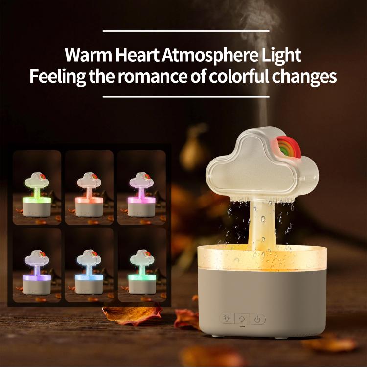 Umidificatore a ultrasuoni con diffusore di aromi Rainbow, Rainbow