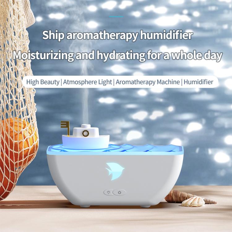 Umidificatore a ultrasuoni, diffusore di aromi Creative Little Boat, Little Boat