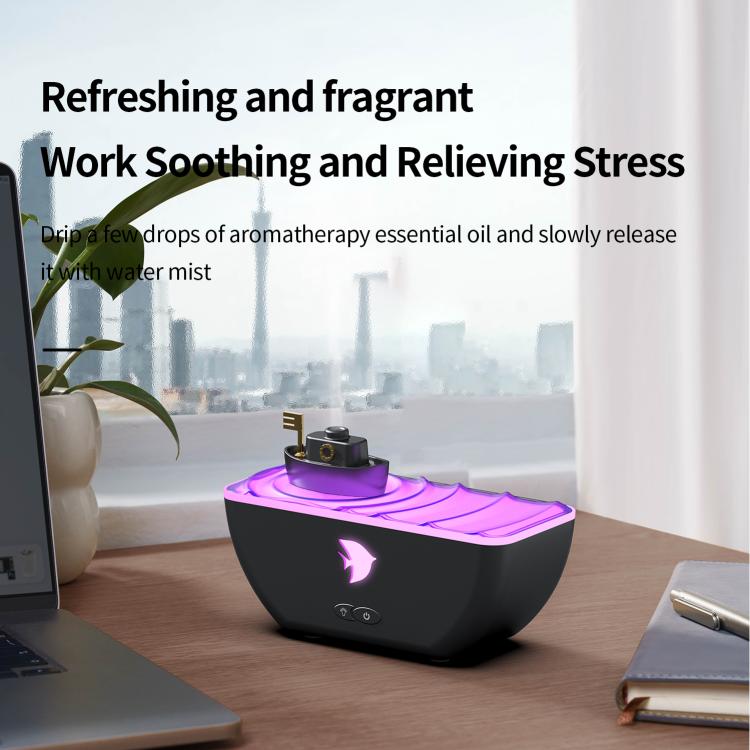 Umidificatore a ultrasuoni, diffusore di aromi Creative Little Boat, Little Boat